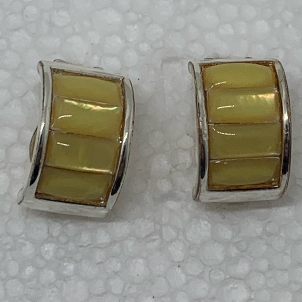 Vintage Pair Of Clip-on Earrings